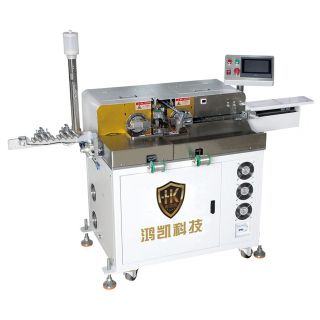 HK-018超高速全自动双头扭线沾锡机